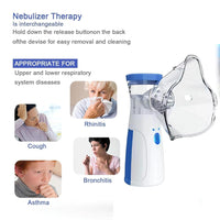 BreatheEase™ - Instant Relief, Anywhere | Silent & Portable Nebulizer