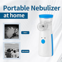 BreatheEase™ - Instant Relief, Anywhere | Silent & Portable Nebulizer