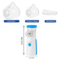 BreatheEase™ - Instant Relief, Anywhere | Silent & Portable Nebulizer