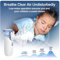 BreatheEase™ - Instant Relief, Anywhere | Silent & Portable Nebulizer